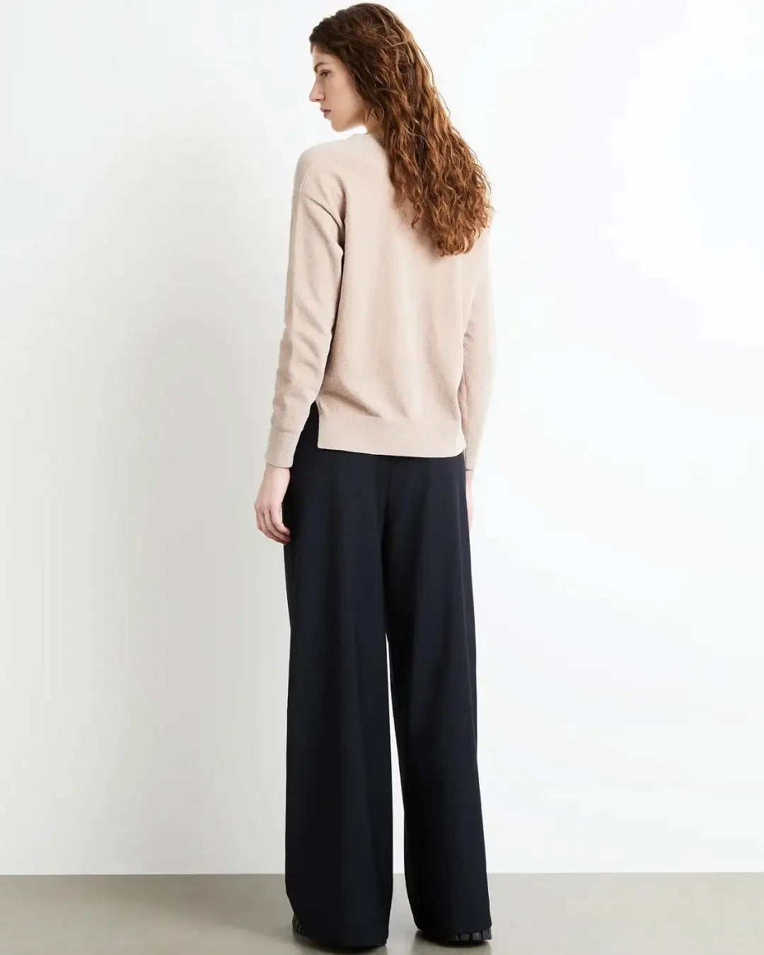 Jersey RRD Velvet Vent V-neck Wom Knit W26634 85 RRD