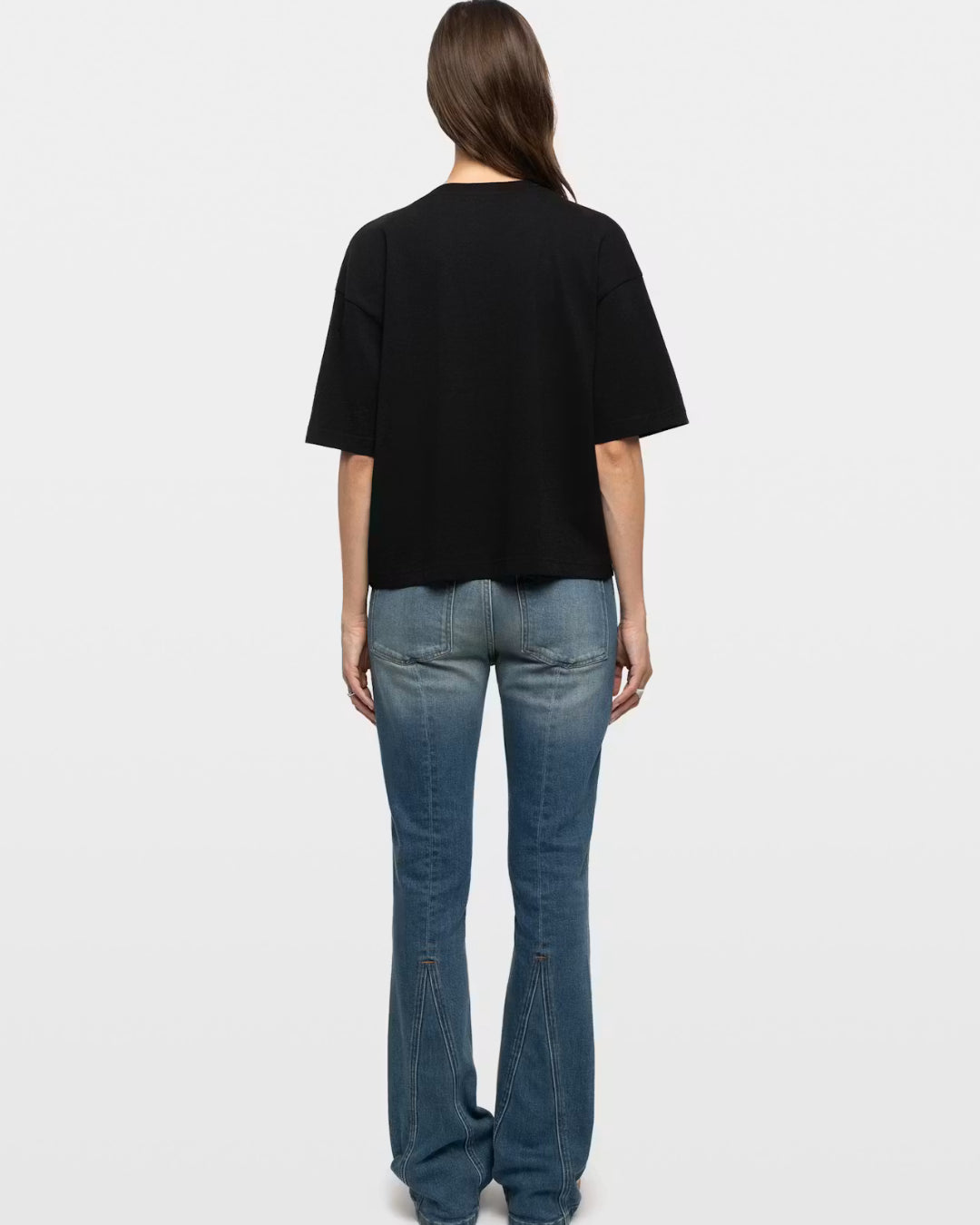Camiseta Zadig & Voltaire Taida BC Heart RNR Strass JWTS02922 011 ZADIG & VOLTAIRE