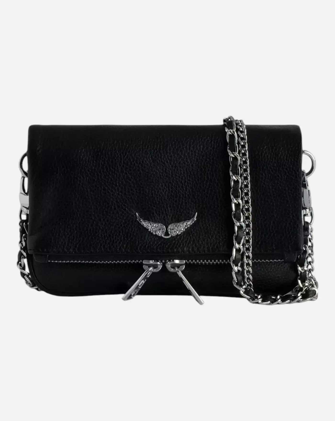 Bolso Zadig & Voltaire ROCK NANO GRAINED LEATHER<BR/> LWBA03975 011 ZADIG & VOLTAIRE