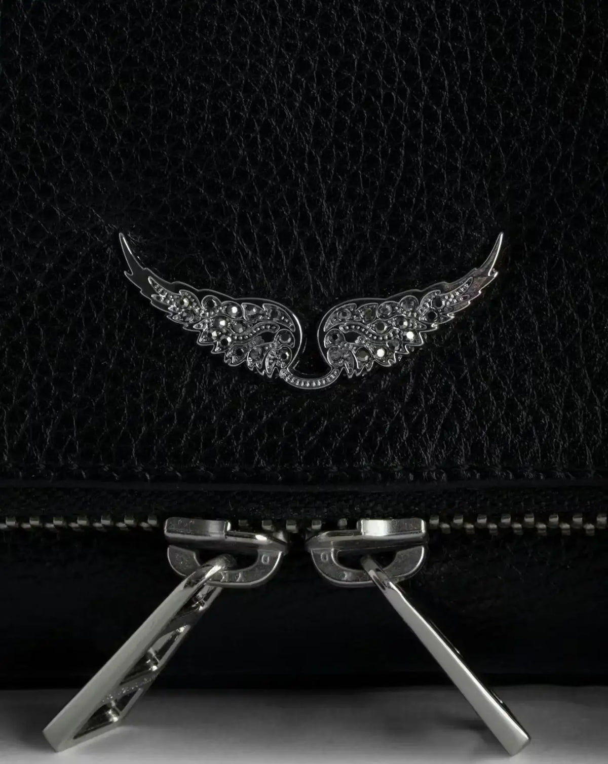 Bolso Zadig & Voltaire ROCK NANO GRAINED LEATHER<BR/> LWBA03975 011 ZADIG & VOLTAIRE