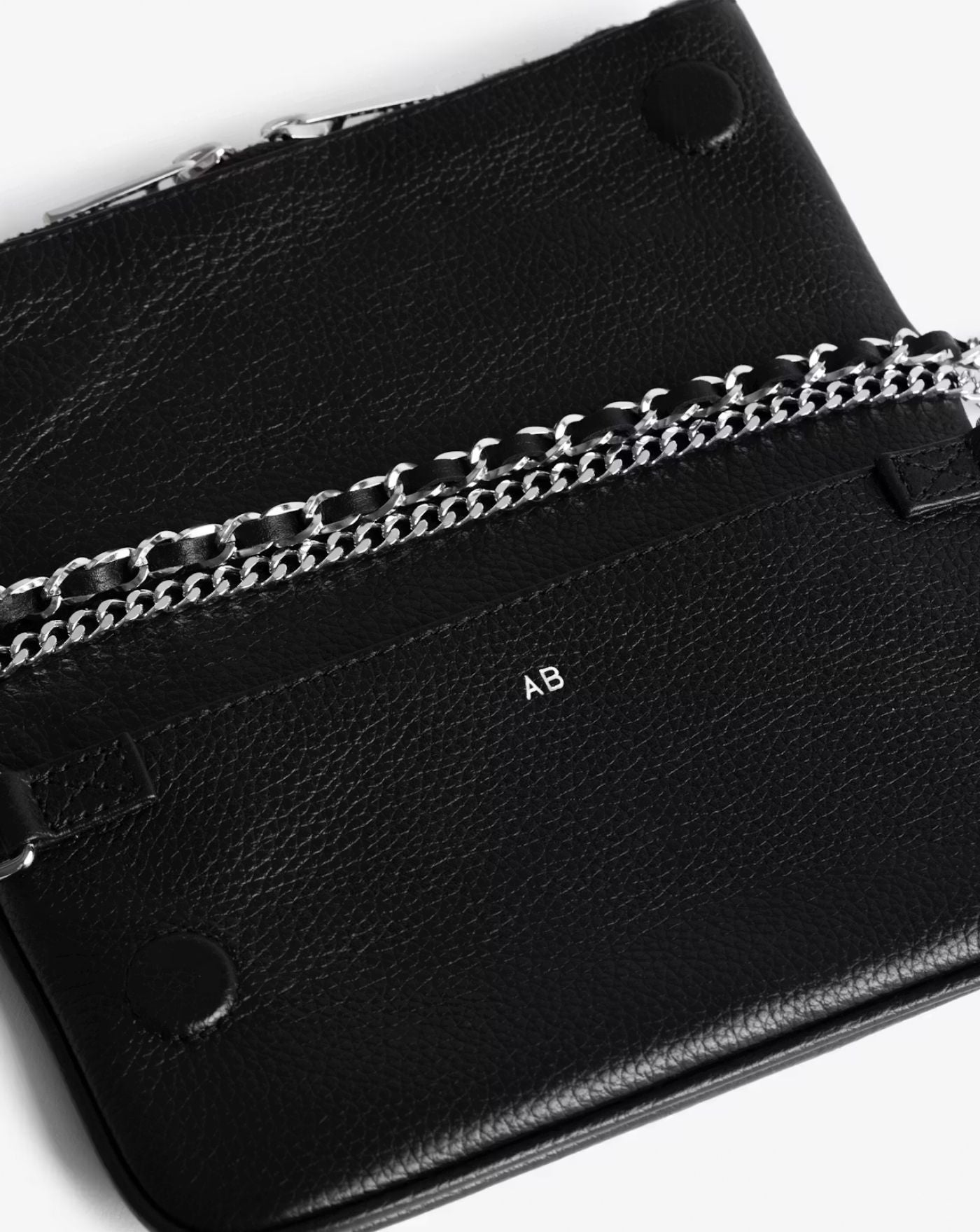 Bolso Zadig & Voltaire ROCK NANO GRAINED LEATHER<BR/> LWBA03975 011 ZADIG & VOLTAIRE