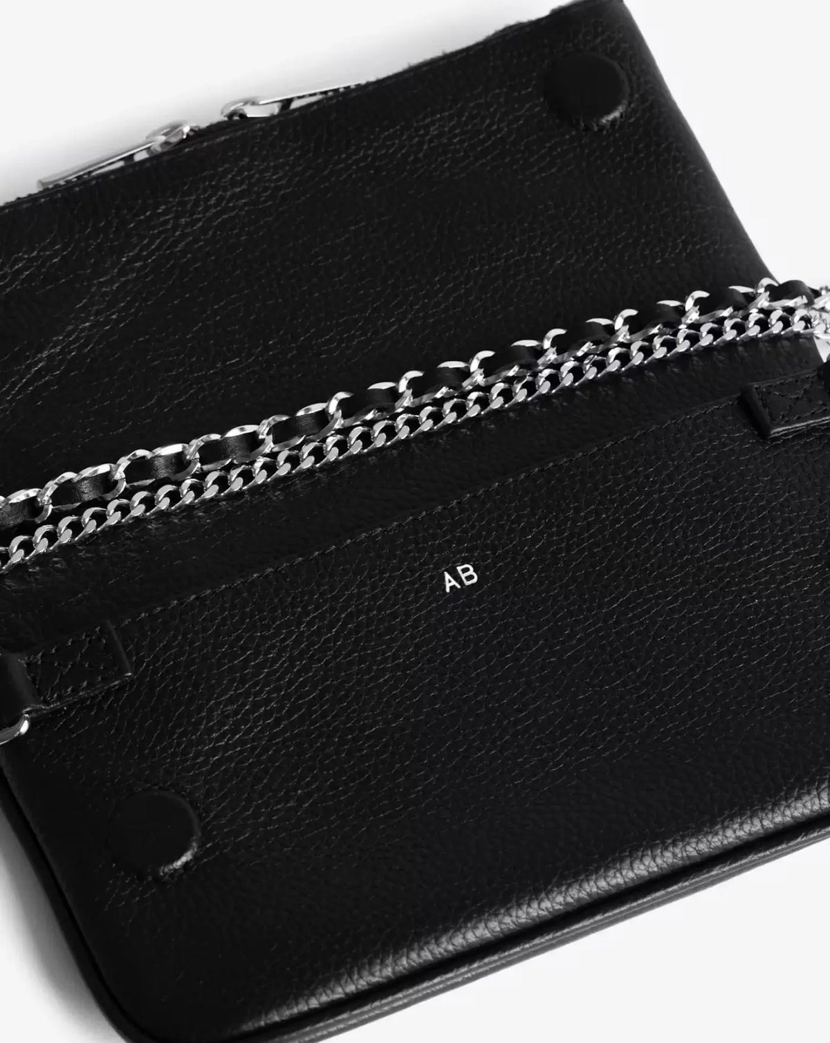 Bolso Zadig & Voltaire ROCK NANO GRAINED LEATHER<BR/> LWBA03975 011 ZADIG & VOLTAIRE