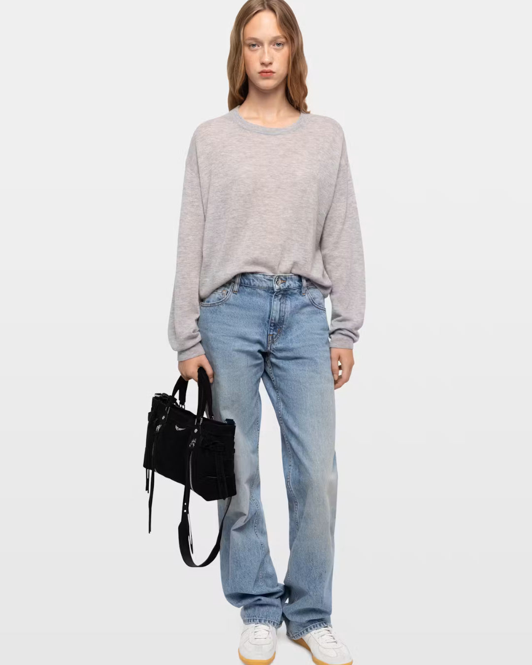 Bolso Zadig & Voltaire SUNNY RIDER SUEDE LWBA04538 011 ZADIG & VOLTAIRE