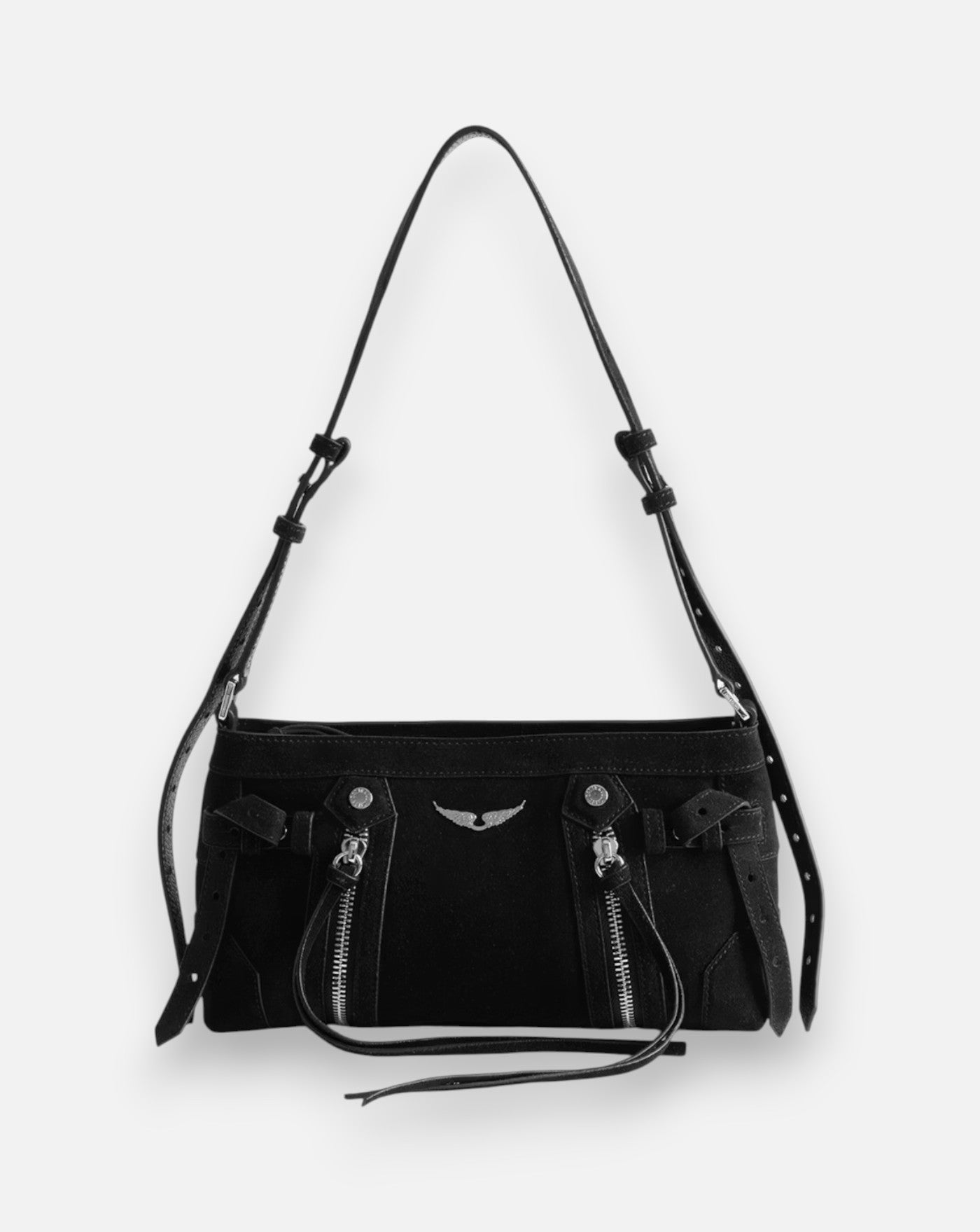 Bolso Zadig & Voltaire SUNNY RIDER XS SUEDE LWBA04539 011 ZADIG & VOLTAIRE