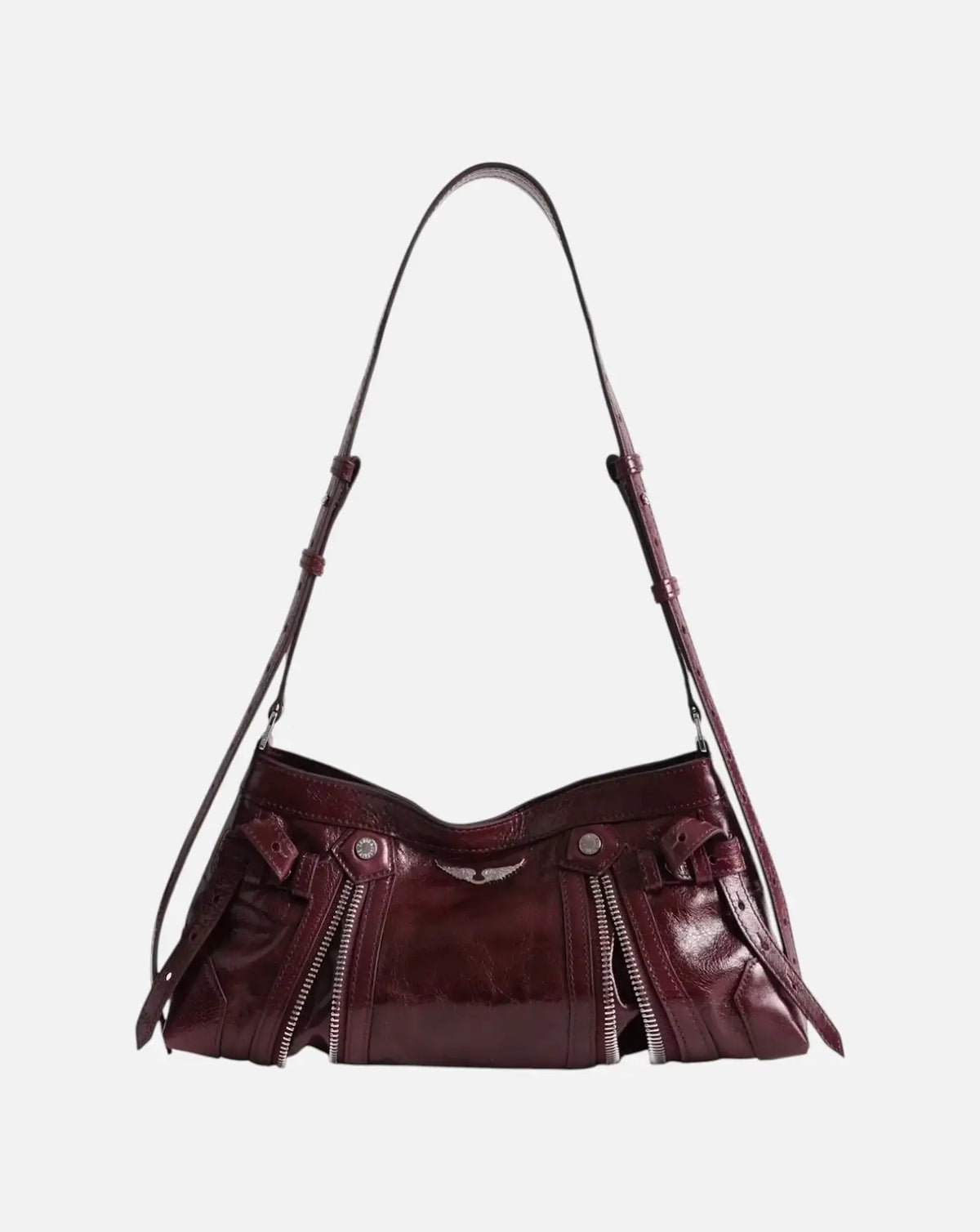 Bolso Zadig & Voltaire SUNNY RIDER XS VINTAGE PATENT LWBA04553 505 ZADIG & VOLTAIRE