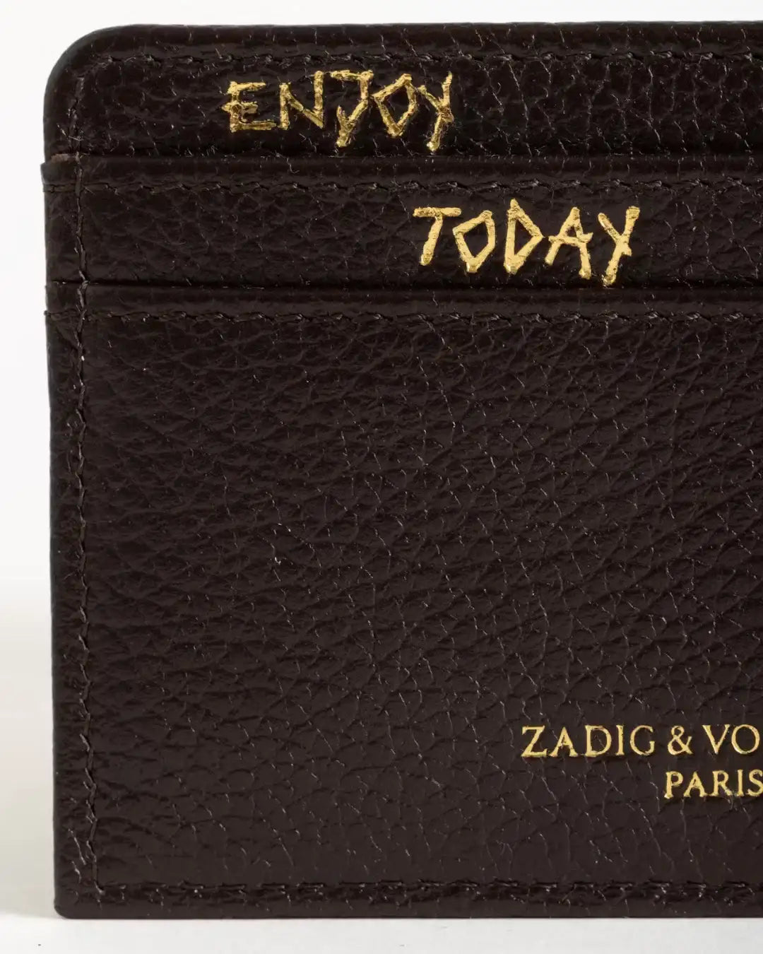 Cartera Zadig & Voltaire PASS GRAINED LEATHER<BR/> LWSG00001 219 ZADIG & VOLTAIRE