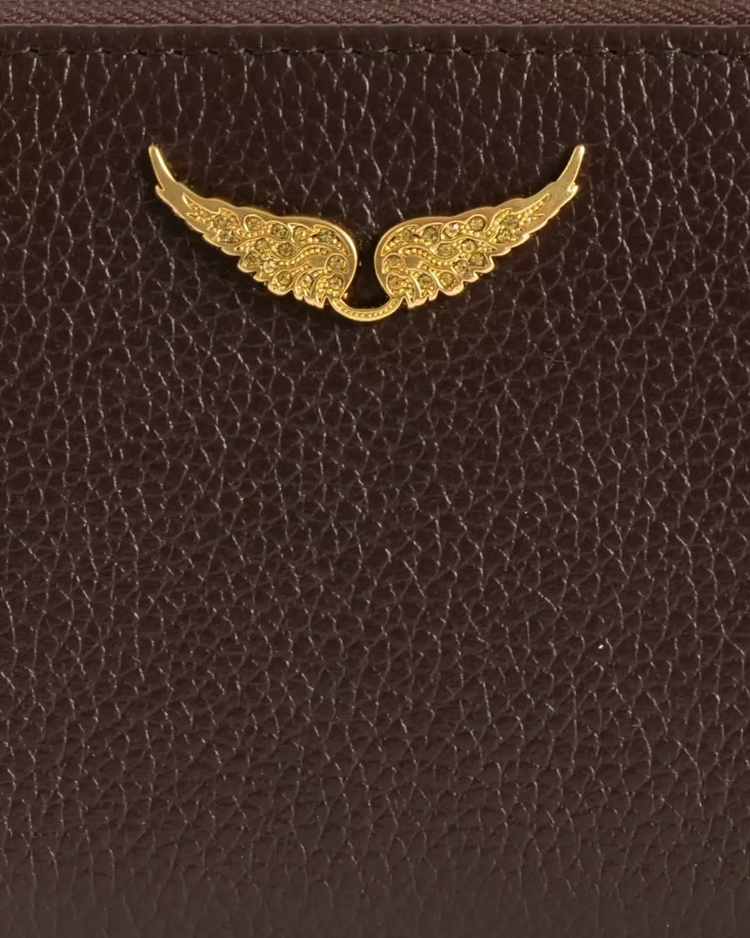 Cartera MINI ZV GRAINED LEATHER<BR/> LWSG00004 219 ZADIG & VOLTAIRE