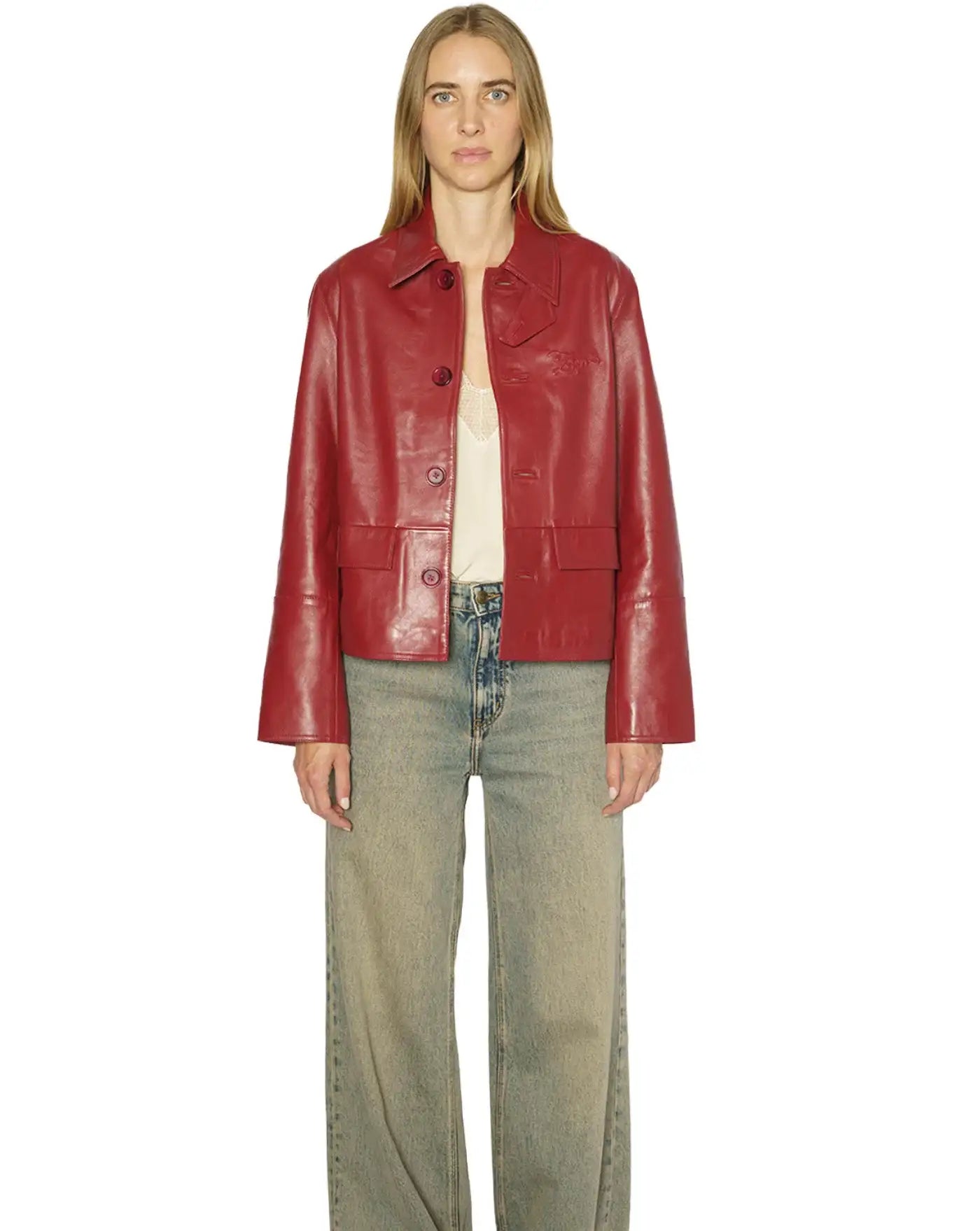 Chaqueta Zadig & Voltaire Lessa Cuir Lisse RWOW01288 610 ZADIG & VOLTAIRE