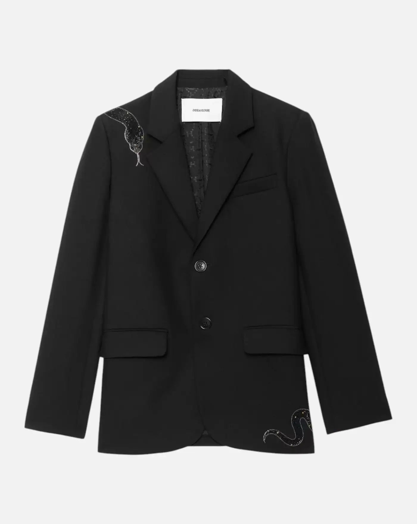 Chaqueta Zadig & Voltaire Vanille Strass Snake WWBL01991 011 ZADIG & VOLTAIRE