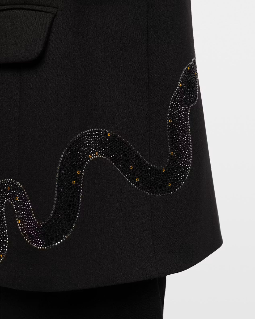 Chaqueta Zadig & Voltaire Vanille Strass Snake WWBL01991 011 ZADIG & VOLTAIRE