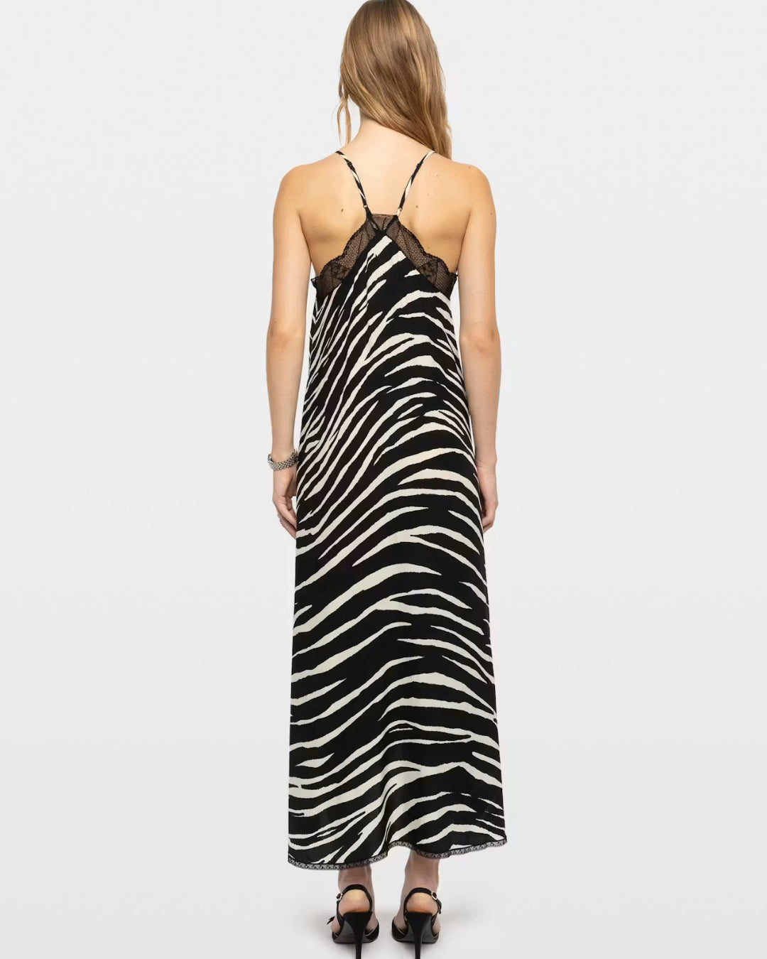 Vestido Zadig & Voltaire Risty Soft Tiger WWDR02700 011 ZADIG & VOLTAIRE