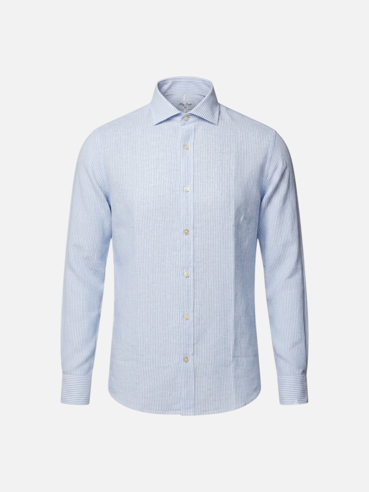 Camisa Alley Docks AU25S02CA C601402SE WHITE BLUE ALLEY DOCKS
