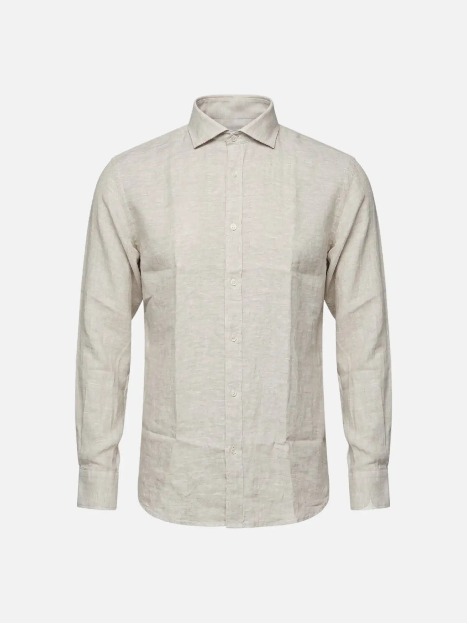 Camisa Alley Docks de Lino AU25S02CA LINEN YD BEIGE ALLEY DOCKS