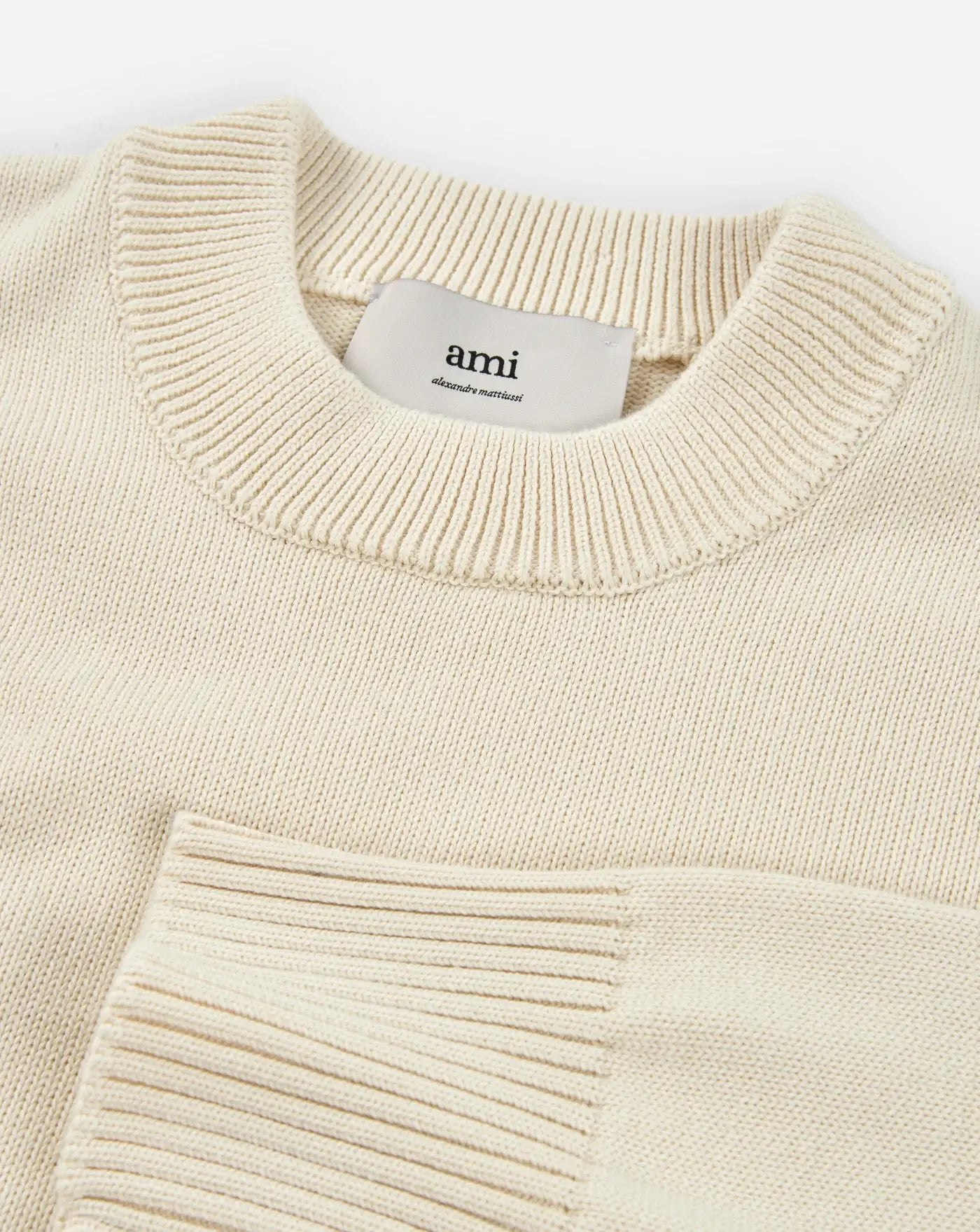 Jersey Ami Paris Crewneck HKS163KN0063 136 AMI PARIS