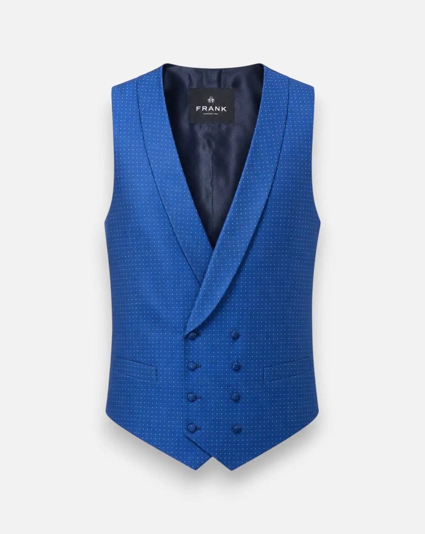 Chaleco de ceremonia Frank FRED 7313/1 BLUE FRANK