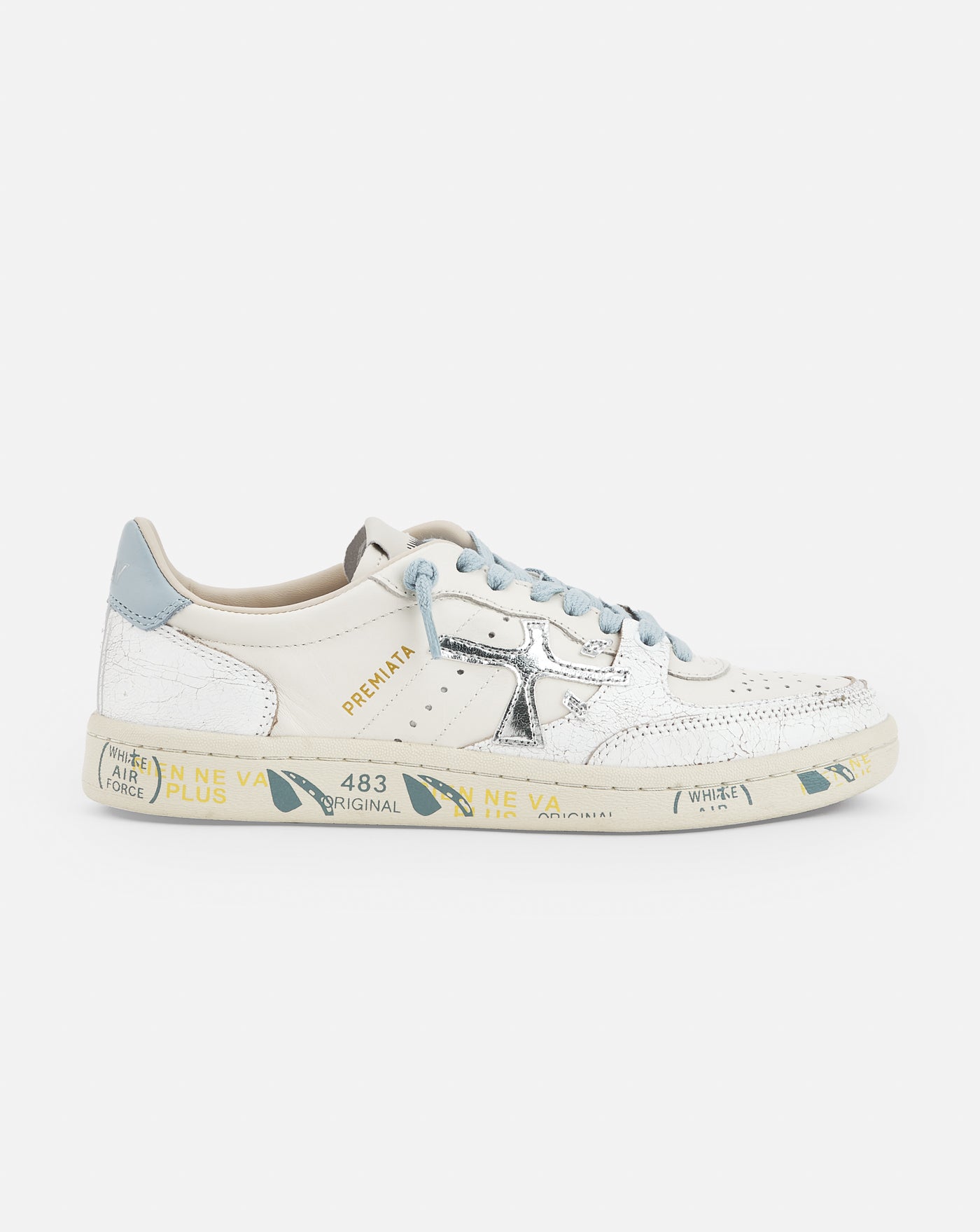 Zapatillas Premiata BsktClad Var 6780 BSKTCLAD VAR 6780 WHITE/BLUE PREMIATA
