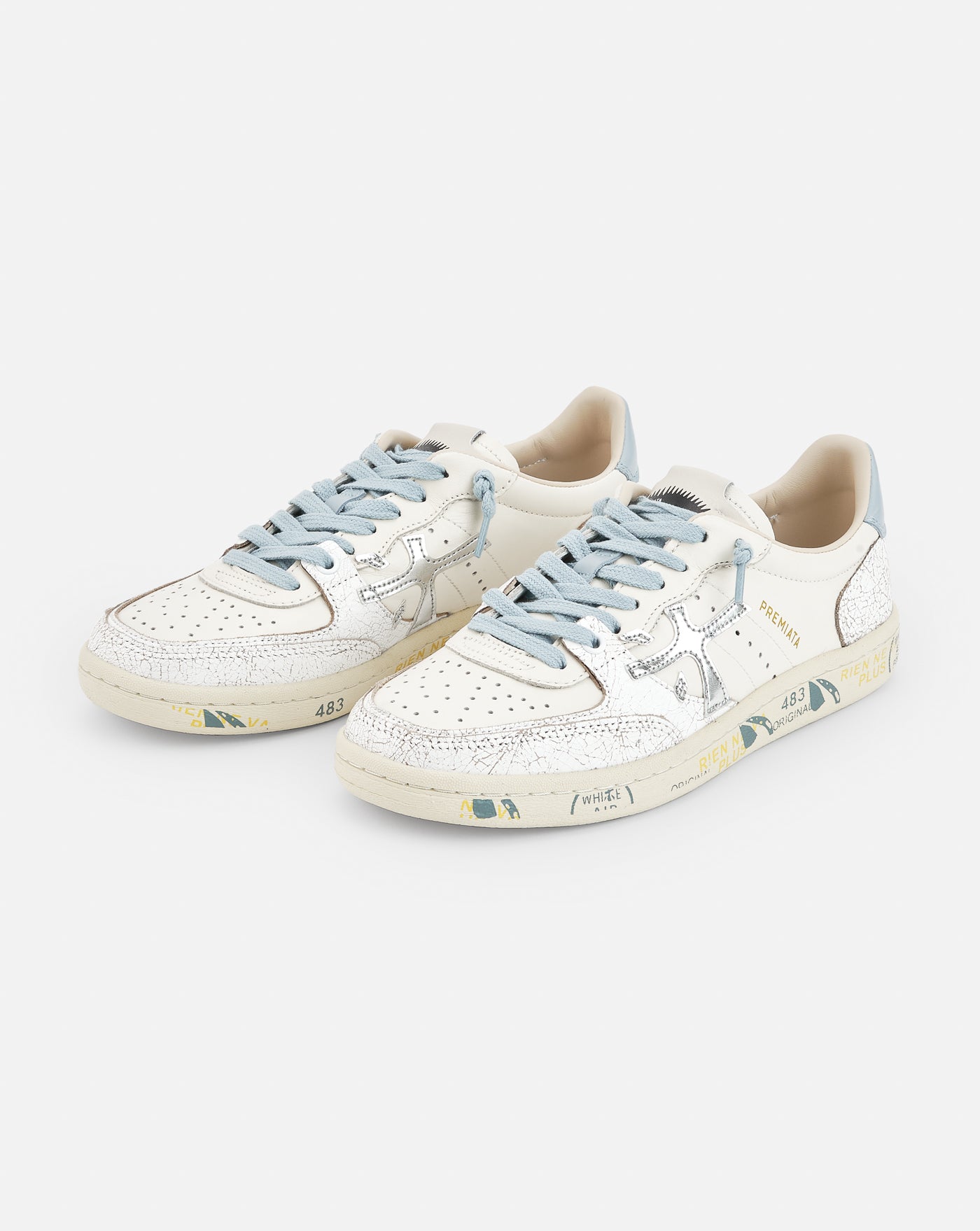 Zapatillas Premiata BsktClad Var 6780 BSKTCLAD VAR 6780 WHITE/BLUE PREMIATA