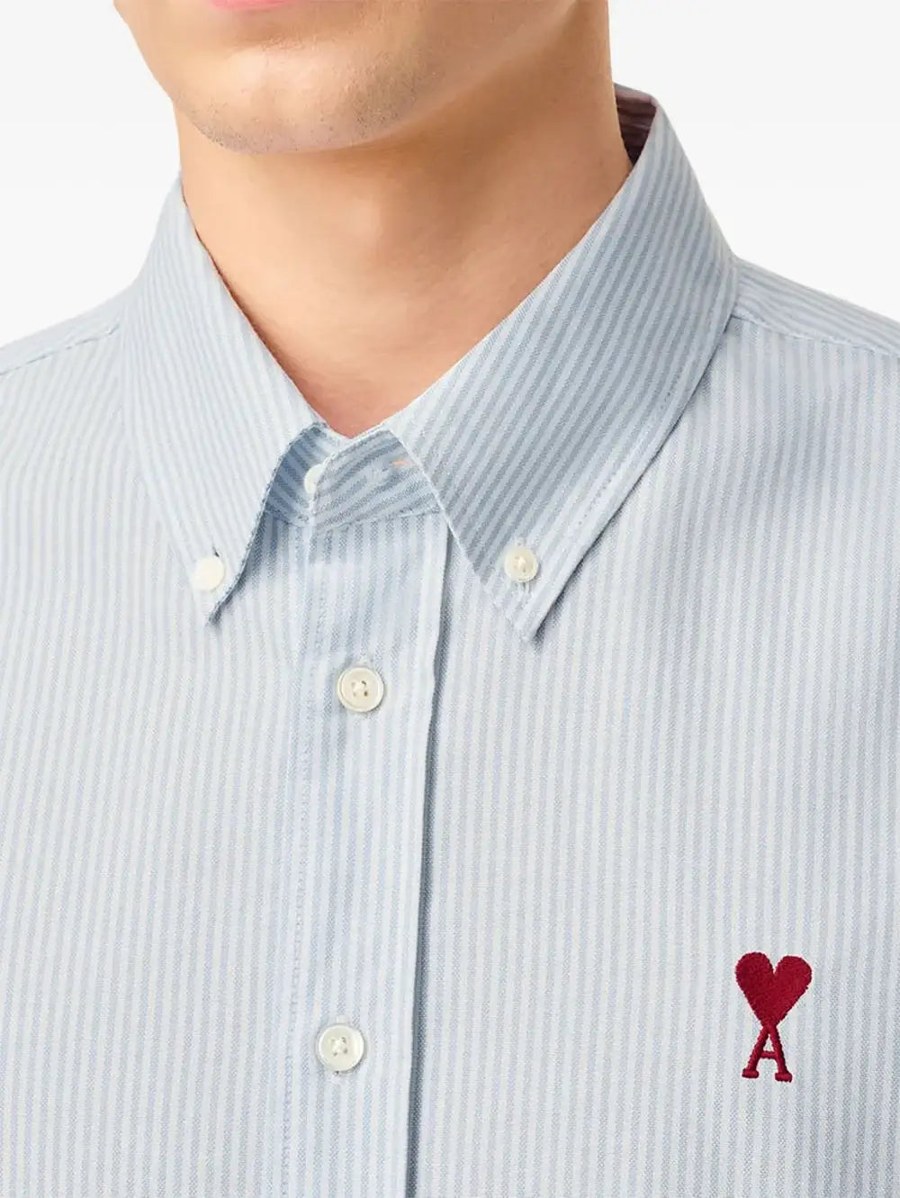 Camisa Ami Paris Ami de Coeur BFUSH063CO0087 475 AMI PARIS