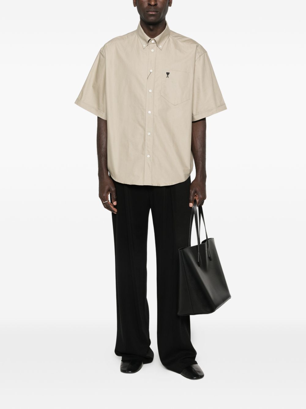 Camisa Ami Paris Boxy Shirt HSH823CO0210 A036 AMI PARIS