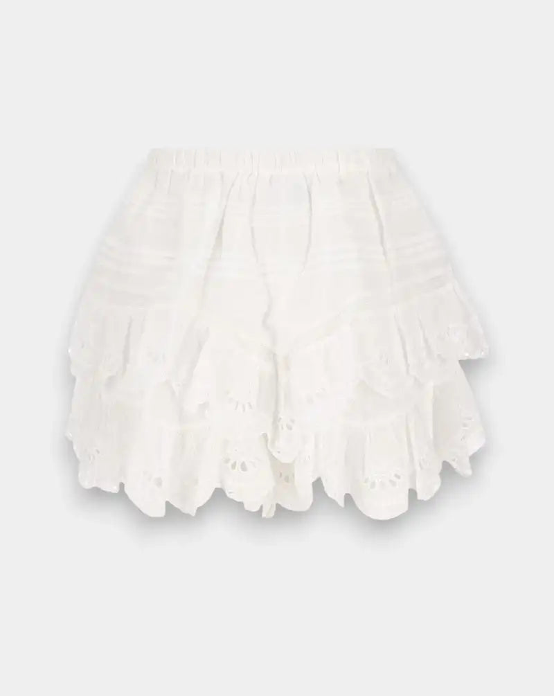 Falda Isabel Marant Jocadia SH0021FED1J05E 20WH ISABEL MARANT