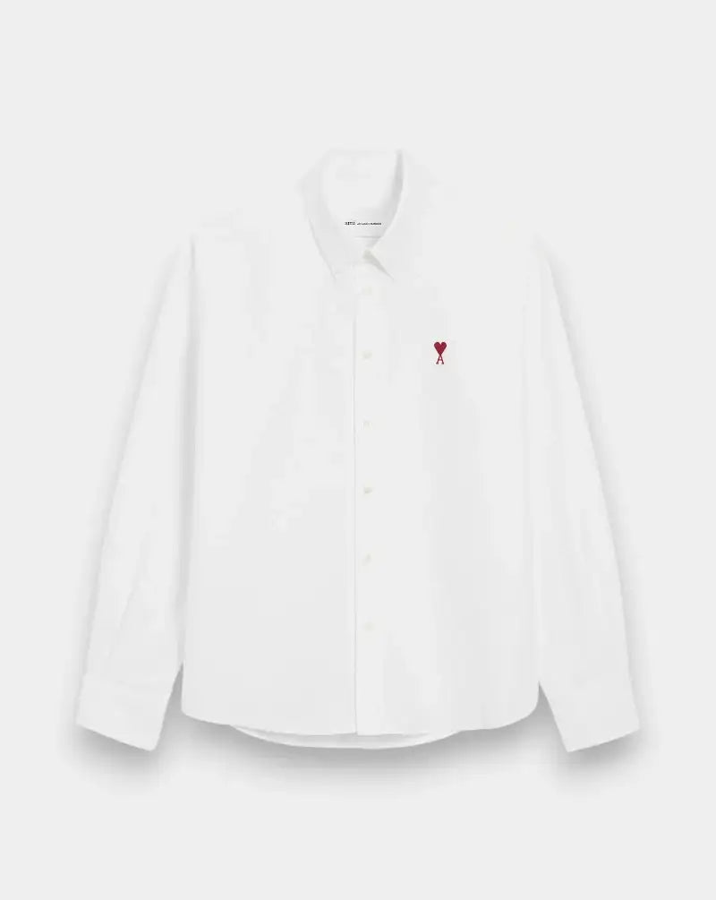 Camisa Ami Paris Ami de Coeur BFUSH063CO0031 168 AMI PARIS
