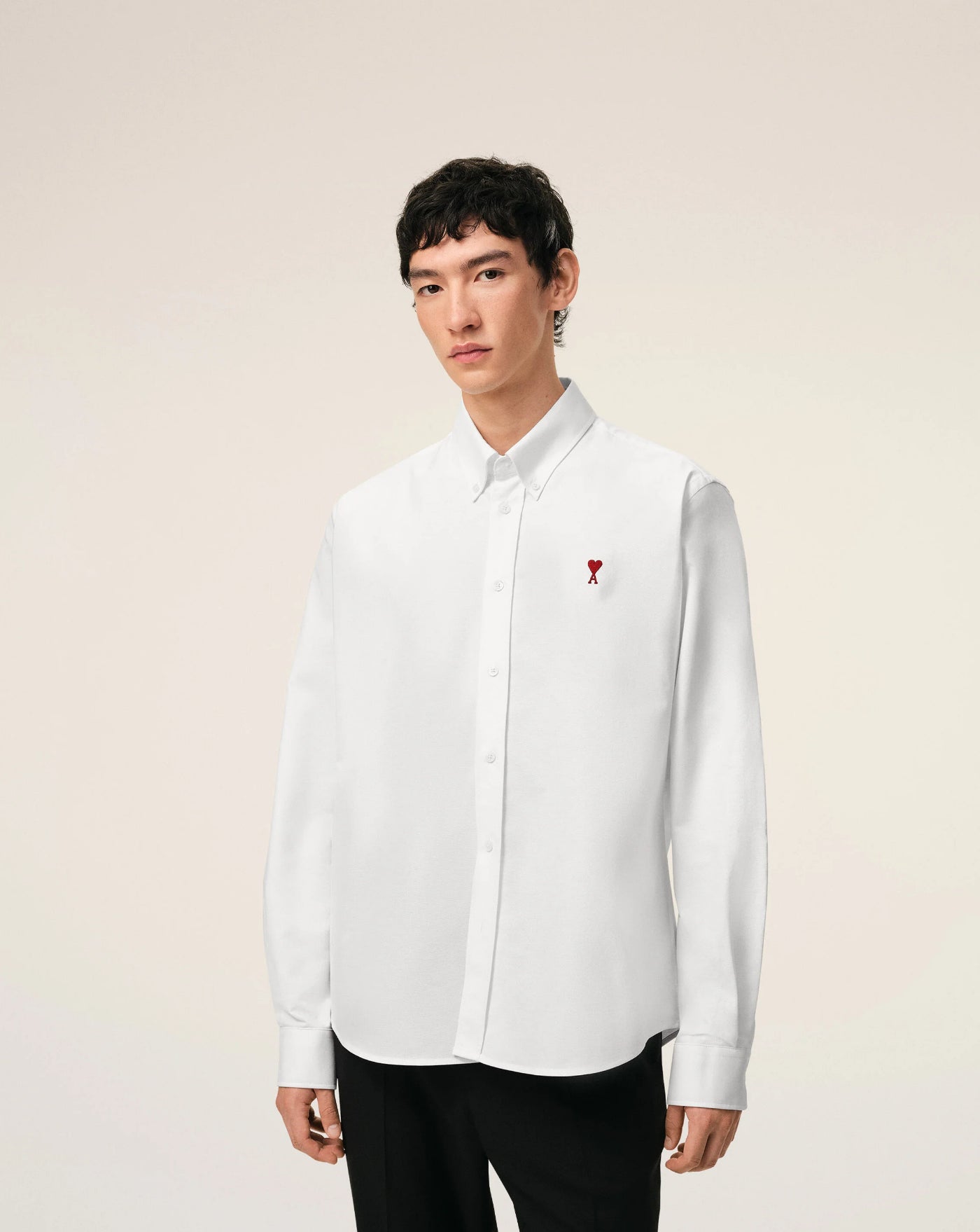 Camisa Ami Paris Ami de Coeur BFUSH063CO0031 168 AMI PARIS