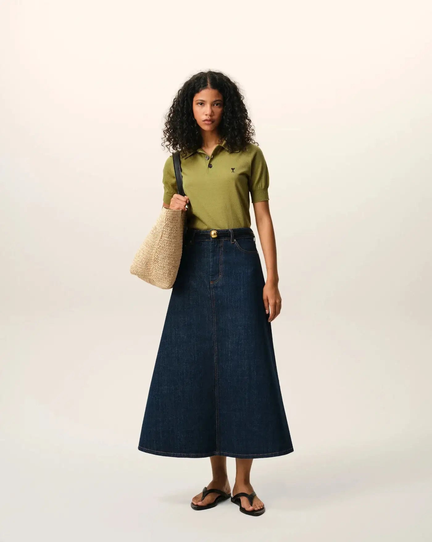 Polo Ami Paris Wool Ami de Coeur FPL439KN0039 A091 AMI PARIS