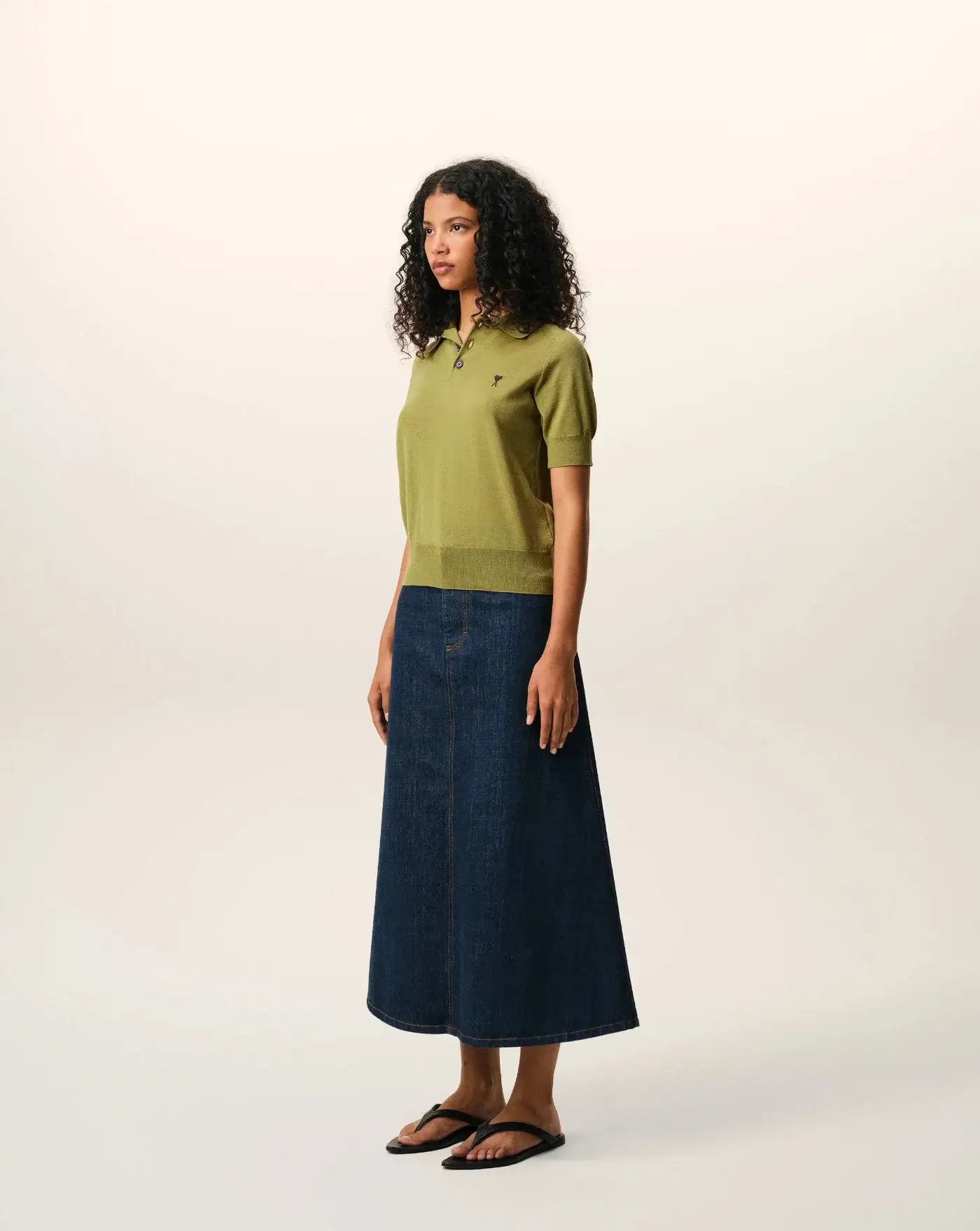 Polo Ami Paris Wool Ami de Coeur FPL439KN0039 A091 AMI PARIS