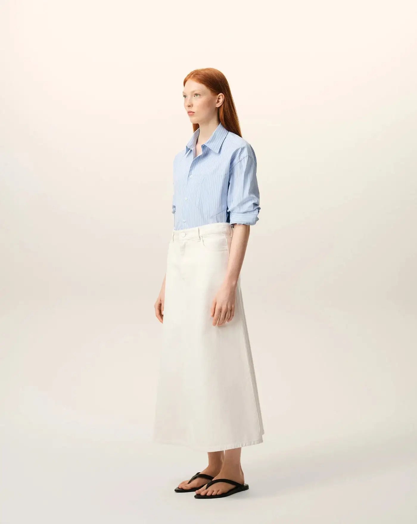 Falda Ami Paris Long Skirt FSK467DE0126 136 AMI PARIS