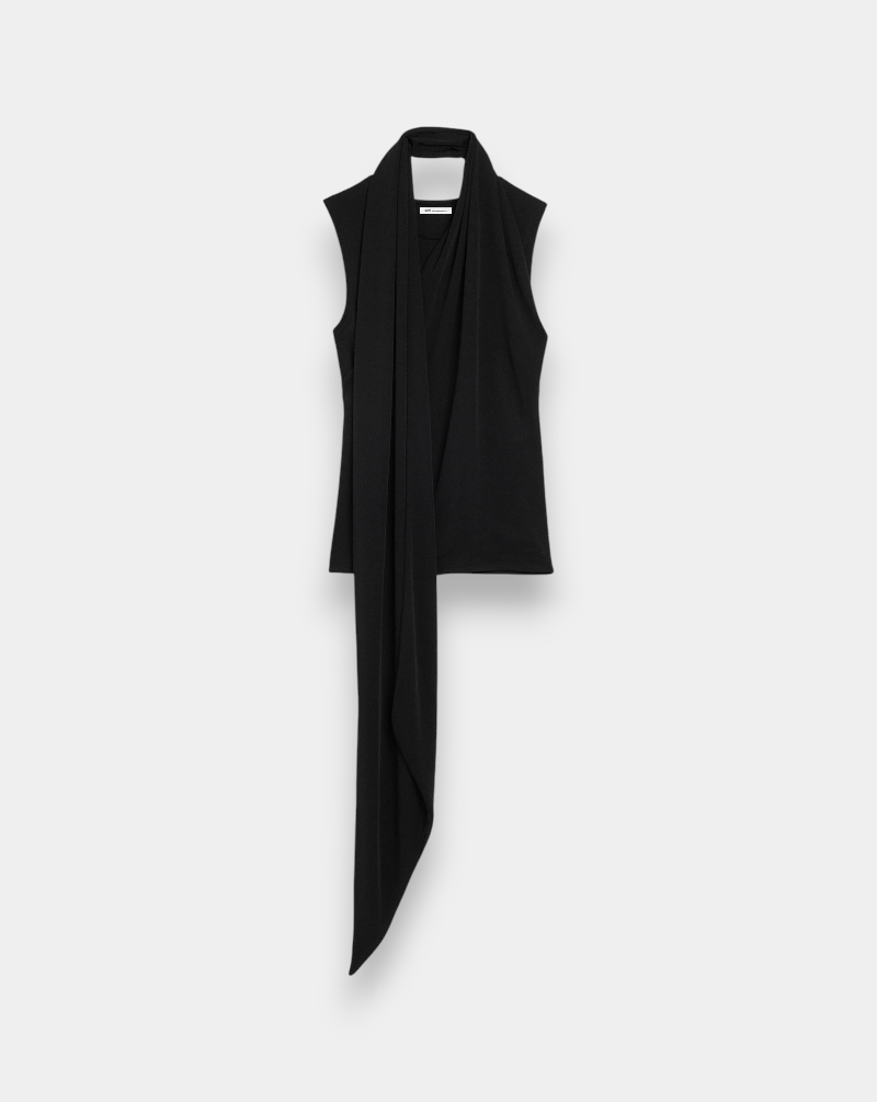 Top Ami Paris Sleeveless Lavalliere FTP827JE0223 001 AMI PARIS