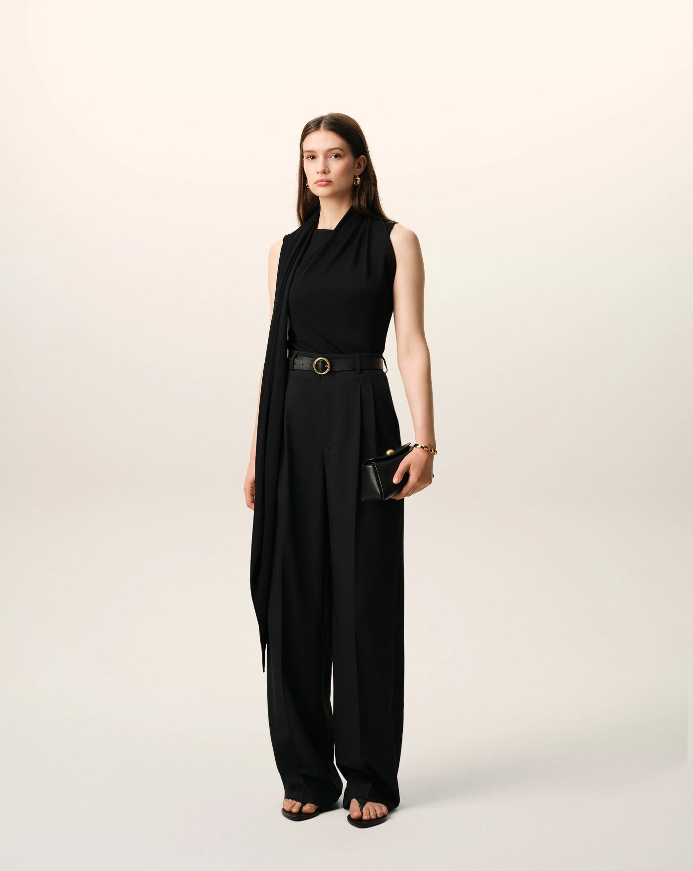Top Ami Paris Sleeveless Lavalliere FTP827JE0223 001 AMI PARIS