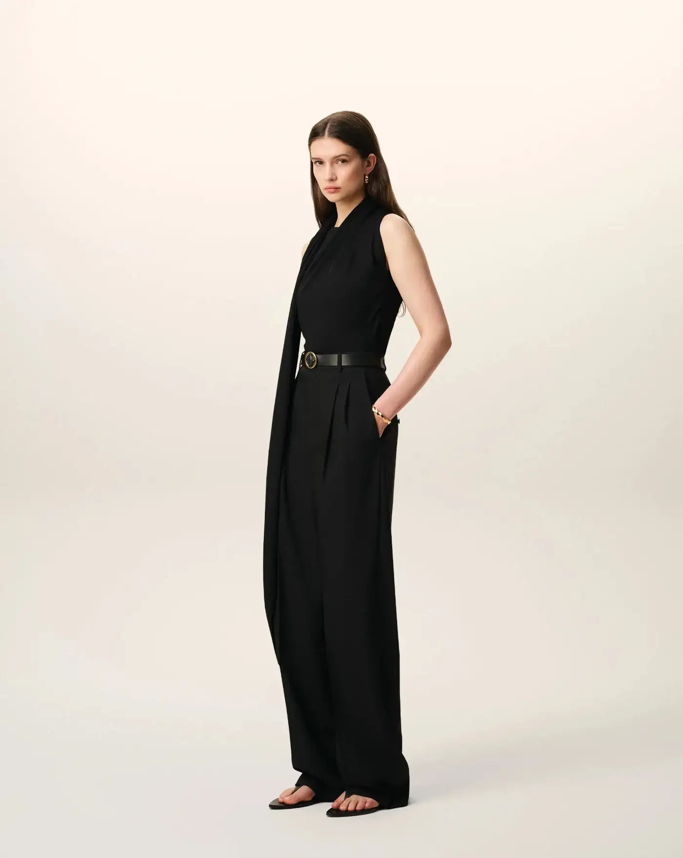 Top Ami Paris Sleeveless Lavalliere FTP827JE0223 001 AMI PARIS