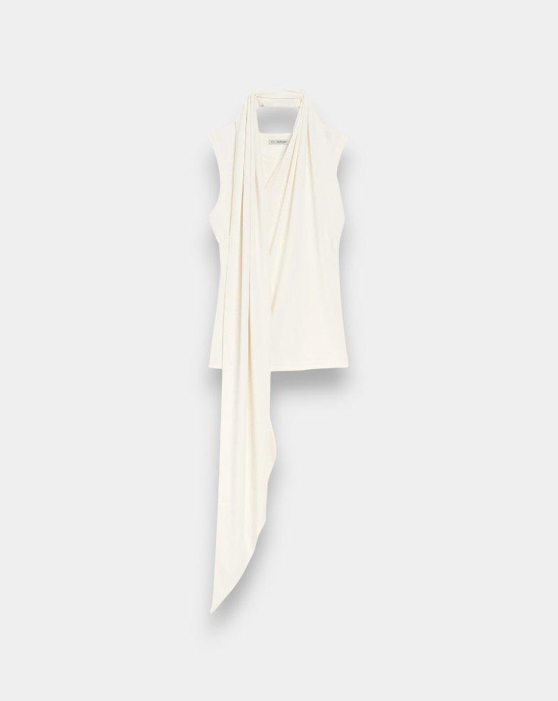 Top Ami Paris Sleeveless Lavalliere FTP827JE0223 136 AMI PARIS