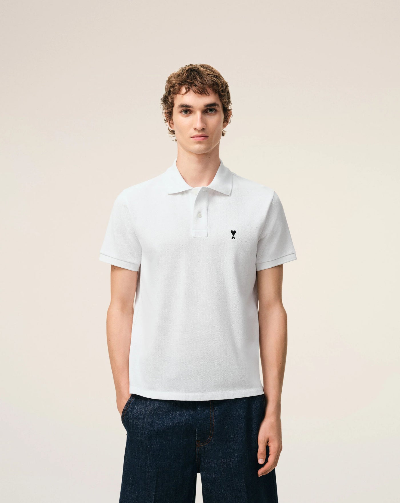 Polo Ami Paris Ami de Coeur HPL411760 100 AMI PARIS