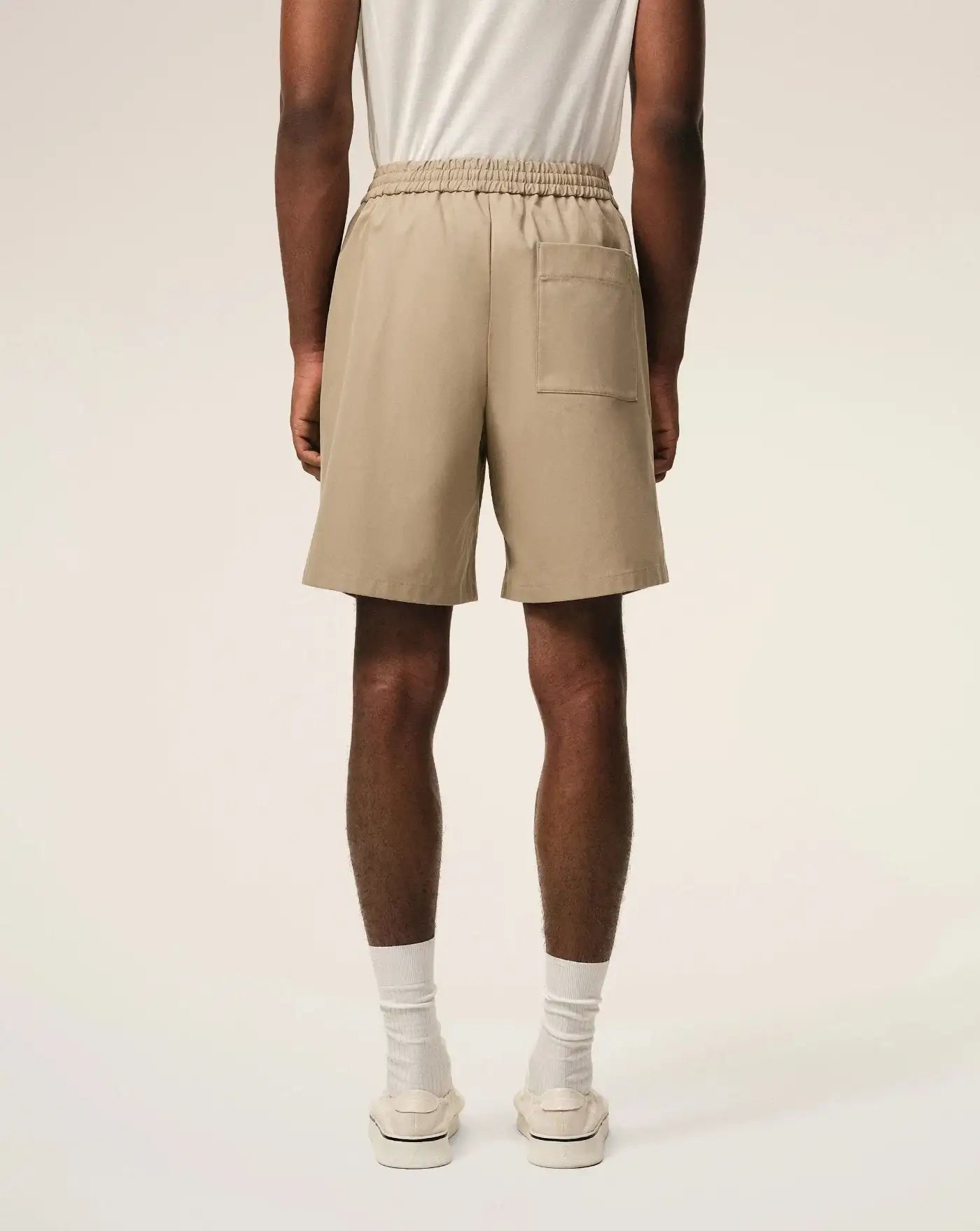 Bermuda Ami Paris Elasticated Waist Short Ami de Coeur HSO835CO0132 A036 AMI PARIS