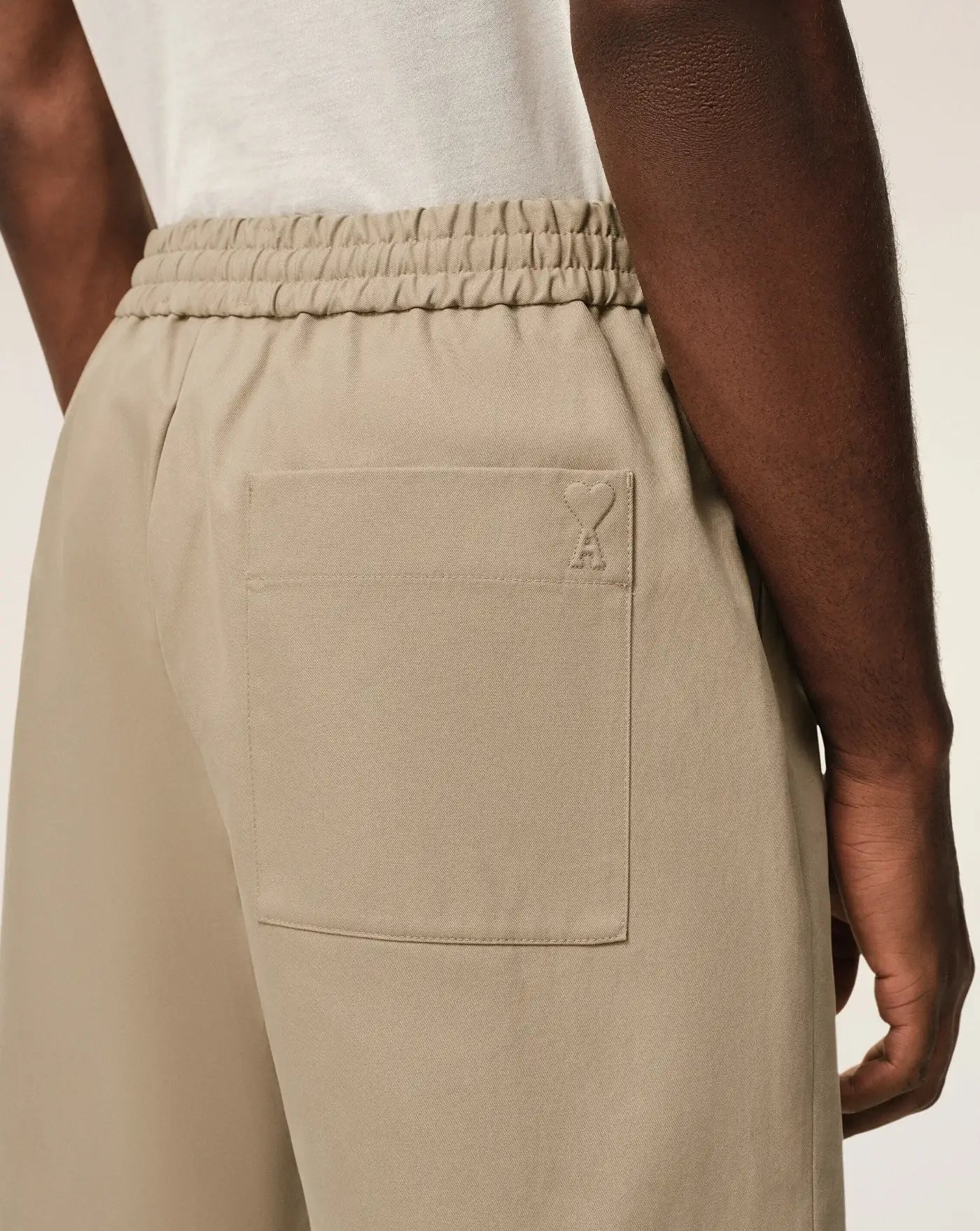 Bermuda Ami Paris Elasticated Waist Short Ami de Coeur HSO835CO0132 A036 AMI PARIS