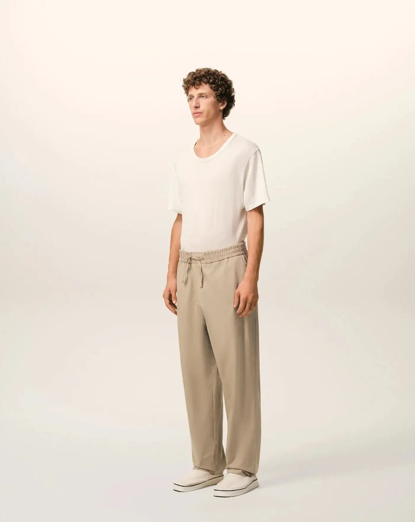 Pantalon Ami Paris Elasticated Waist Trousers HTR868CO0214 A036 AMI PARIS
