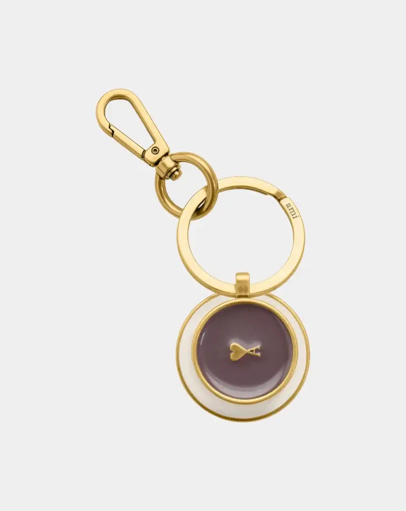 Llavero Ami Paris Ami de Coeur Coffee Cup Keyring UKR346HW0014 A140 AMI PARIS