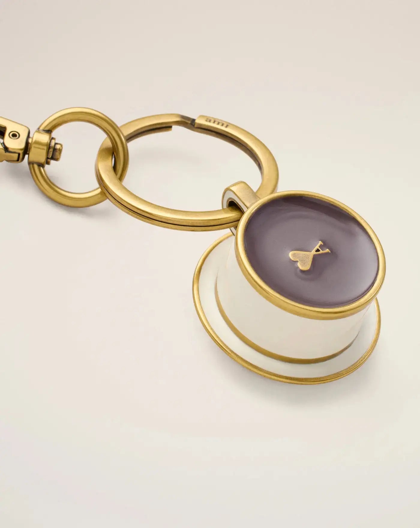 Llavero Ami Paris Ami de Coeur Coffee Cup Keyring UKR346HW0014 A140 AMI PARIS