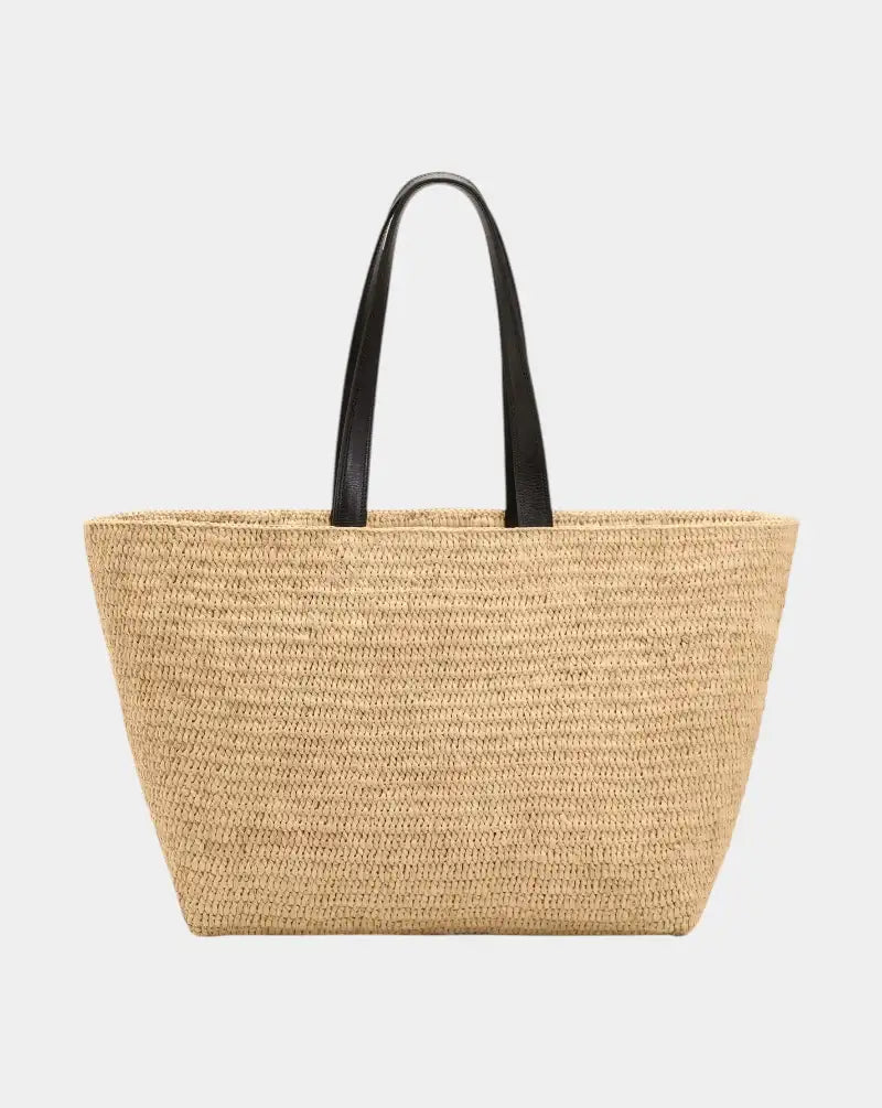 Bolso Ami Paris Ami de Coeur Rafia Tote Bag ULL740AW0036 113 AMI PARIS