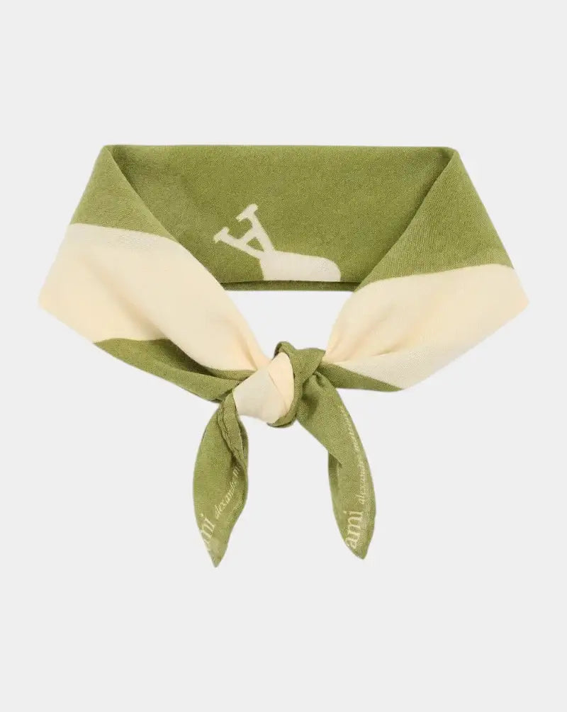 Pañuelo Ami de Coeur Printed Scarf USF692AW0033 A035 AMI PARIS