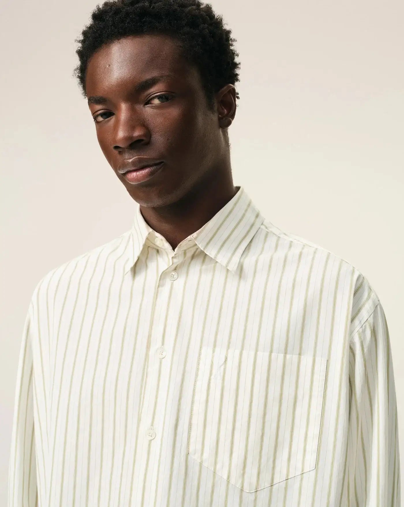 Camisa Ami Paris Boxy Long Sleeves USH766CO0220 A075 AMI PARIS