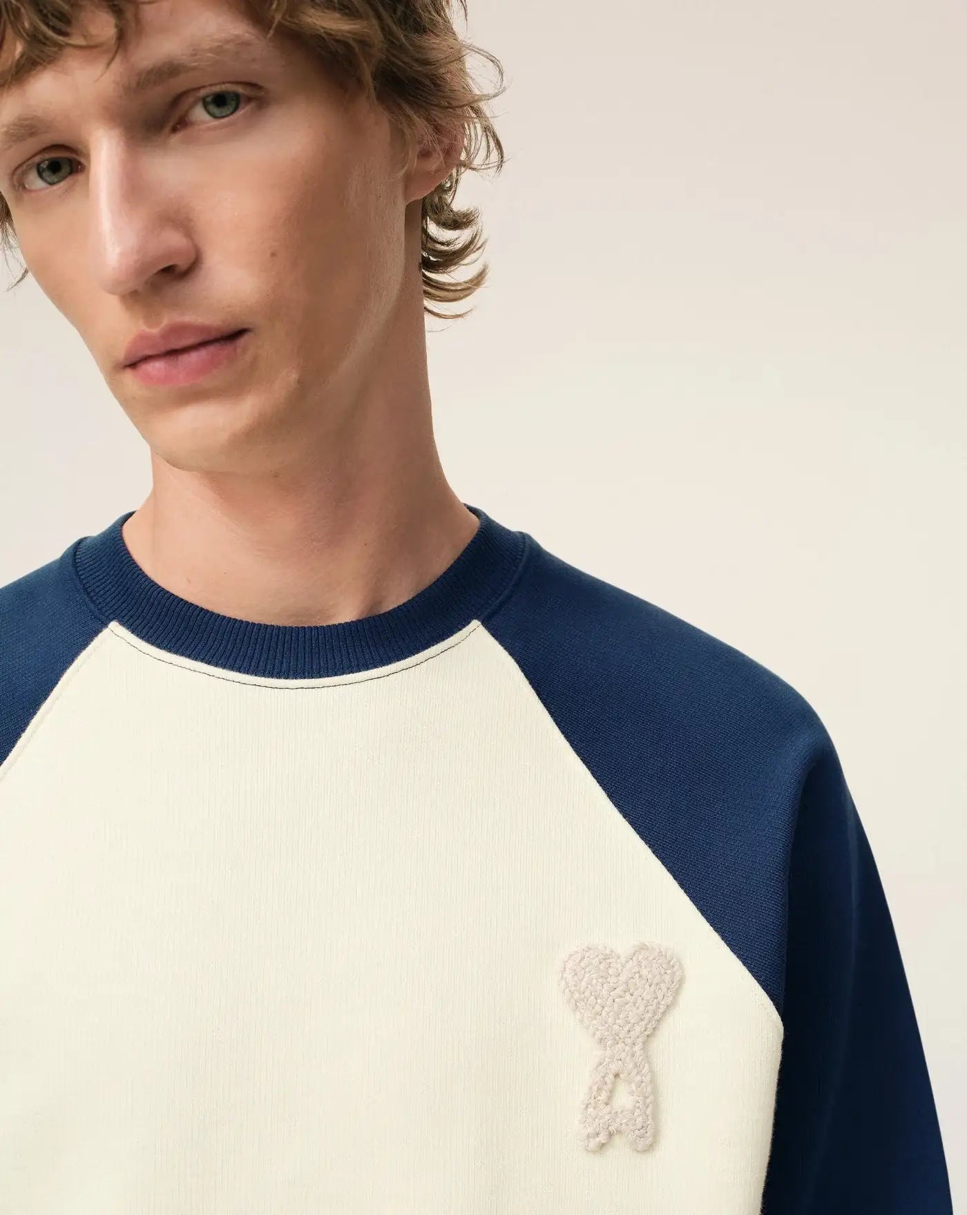 Sudadera Ami Paris Bicolor USW781747 A027 AMI PARIS