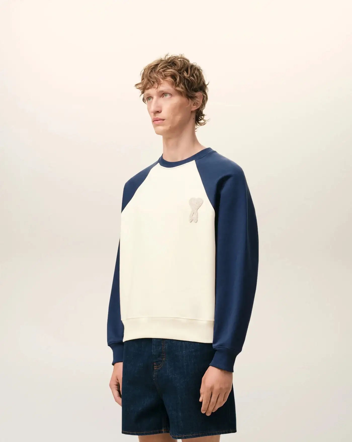 Sudadera Ami Paris Bicolor USW781747 A027 AMI PARIS