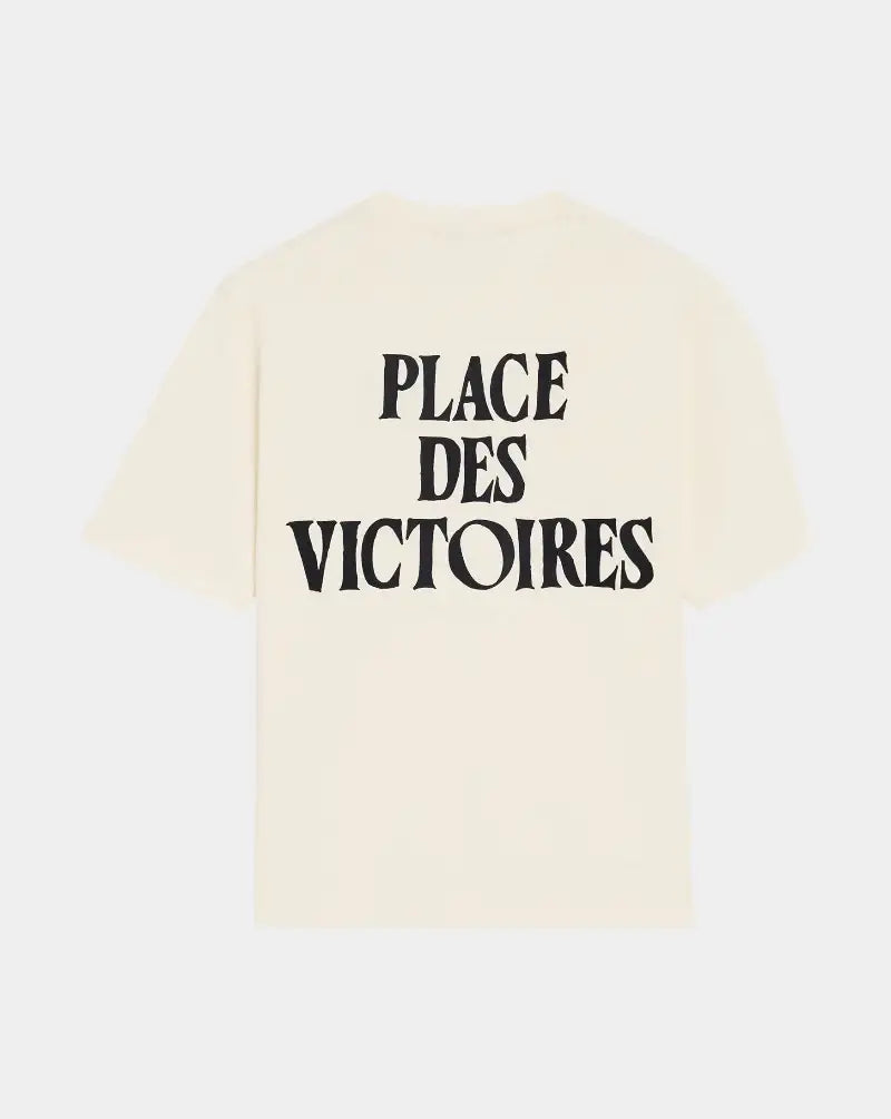 Camiseta Ami Paris Place Des Victoires Print UTS387726 136 AMI PARIS