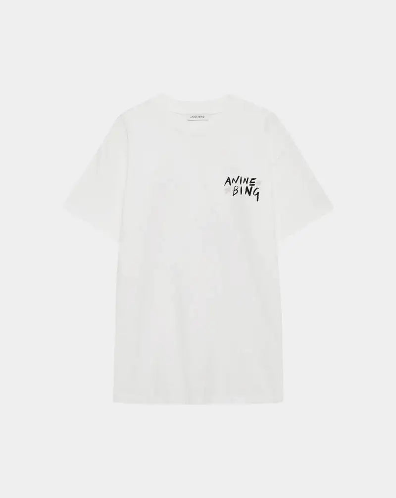 Camiseta Anine Bing Walker Tee Empowerment A0812056IVY1 IVORY ANINE BING