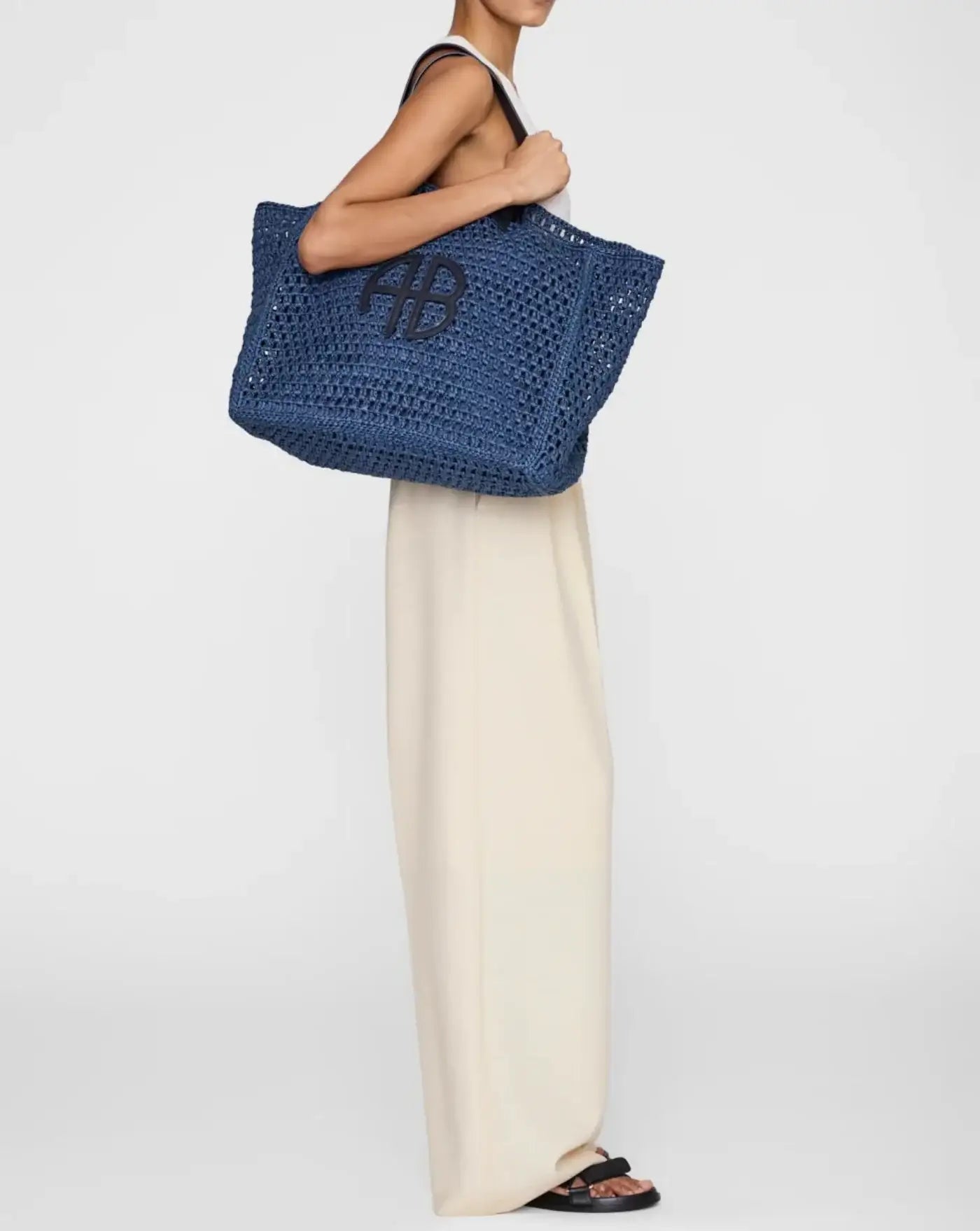 Bolso Anine Bing One Large Rio Tote A1311832WHD20 MARINE BLUE ANINE BING