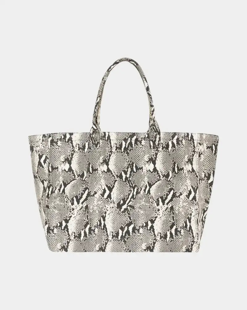 Bolso Anine Bing Leo Canvas Tote A1311841MTL100 PRINT ANINE BING