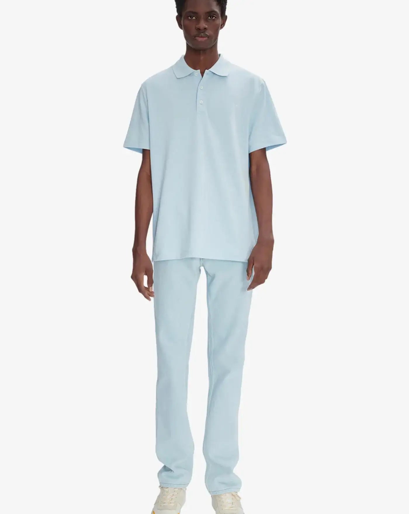 Polo A.P.C. Standard COGWZH26342 IAT - BLEU CLIEL A.P.C.