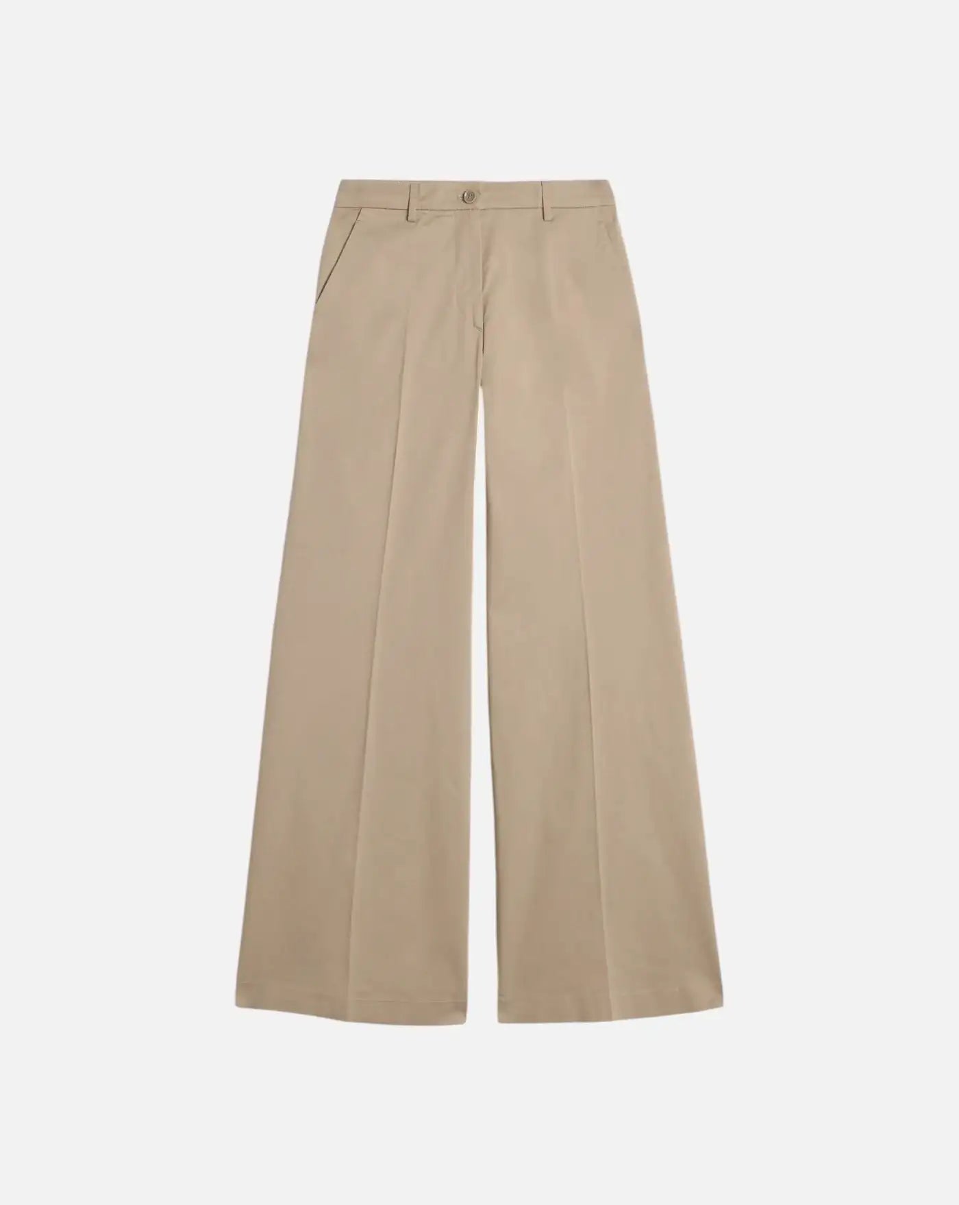 Pantalones Aspesi de Sarga de Algodon Elastico 26PG0190D023 10047 ASPESI